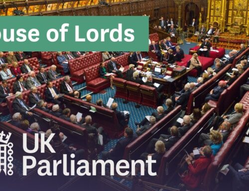 Letter from House of Lords